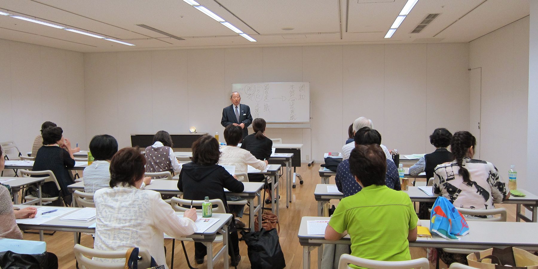 白井社長のセミナー風景